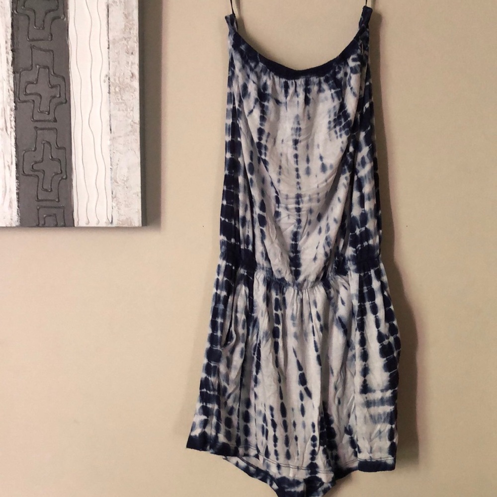 Charlotte Russe tye dye romper
